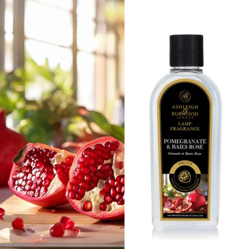 Ashleigh & Burwood Pomegranate & Baies Rose Geurlamp olie 250ml