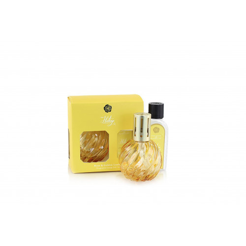 Ashleigh & Burwood Fragrance Lamp Giftbox - Golden Leather & Rose