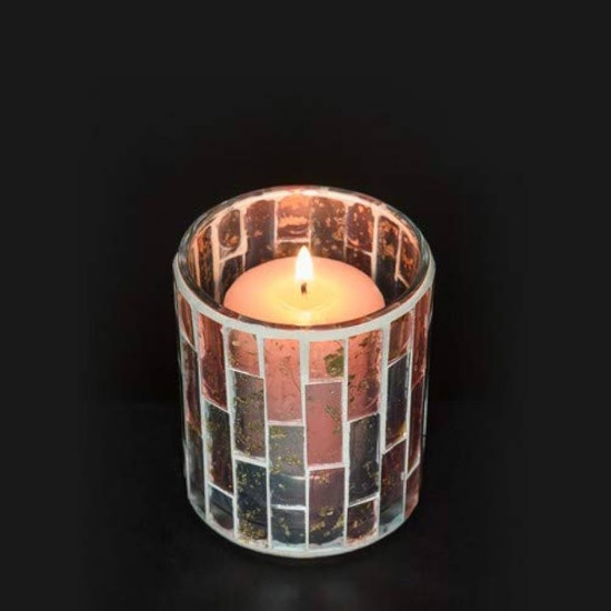 Glaasje voor votief kaarsje Pastel Romance Glaasje voor votief kaarsje Pastel Romance