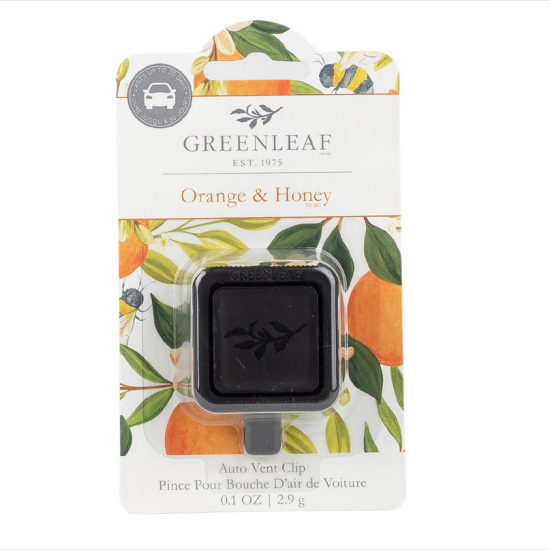 Greenleaf Orange & Honey Autoluchtverfrisser