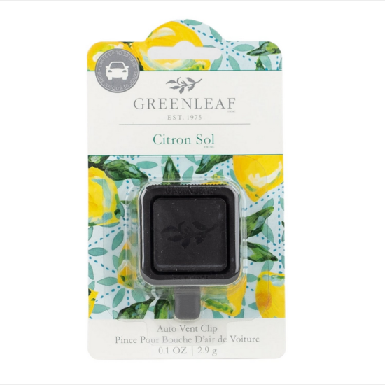 Greenleaf Citron Sol Autoluchtverfrisser