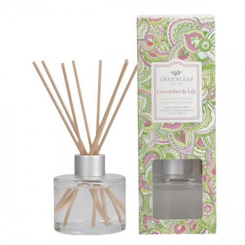 Greenleaf Cucumber & Lily Signature Reed Diffuser
