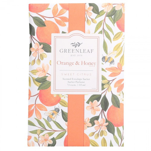 Greenleaf Orange & Honey Groot Geurzakje 