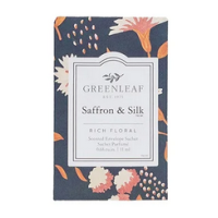 Greenleaf Saffron & Silk Small Sachet