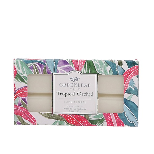 Greenleaf Tropical Orchid Wax Bar