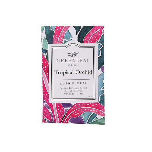 Greenleaf Tropical Orchid Small Sachet