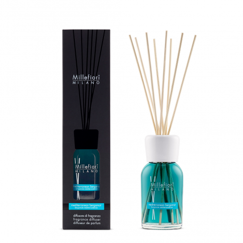 Millefiori Milano Reed Diffuser 250 ml Mediterranean Bergamot