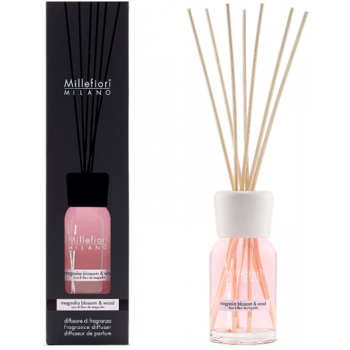 Millefiori Milano Reed Diffuser 100 ml Magnolia Blossom & Wood Millefiori Milano Reed Diffuser 100 ml Magnolia Blossom & Wood