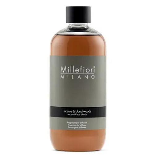 Millefiori Milano Refill 500 ml Incense & Blond Woods               