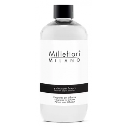 Millefiori Milano Refill 500 ml White Paper Flowers