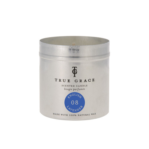 True Grace Geurkaars - Tin Candle - Walled Garden - English Lavender