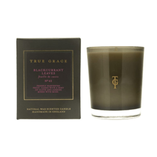 True Grace Geurkaars - Classic Candle - Manor - Blackcurrant Leaves