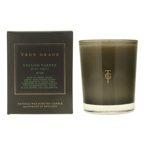 True Grace Geurkaars - Classic Candle - Manor - English Garden