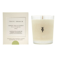 True Grace Geurkaars - Classic Candle - Village - Green Tea & Citrus