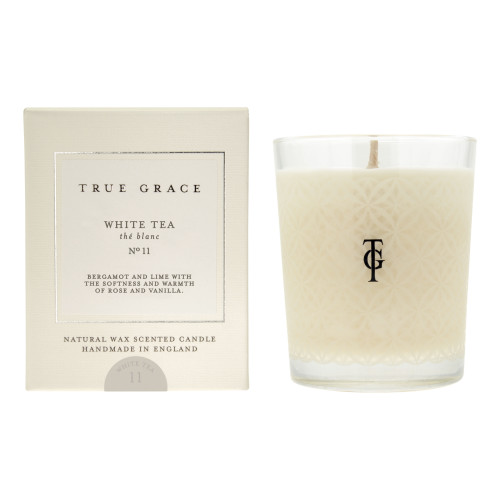 True Grace Geurkaars - Classic Candle - Village - White Tea