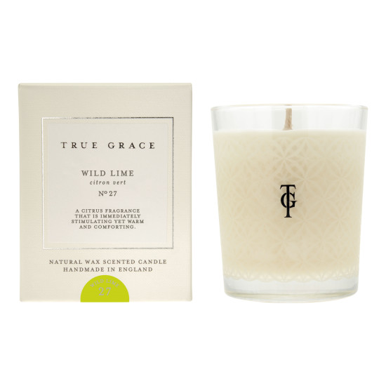 True Grace Geurkaars - Classic Candle - Village - Wild Lime