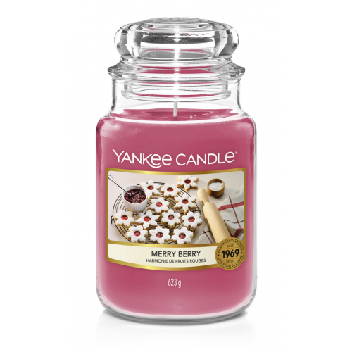Yankee Candle Merry Berry Grote Geurkaars