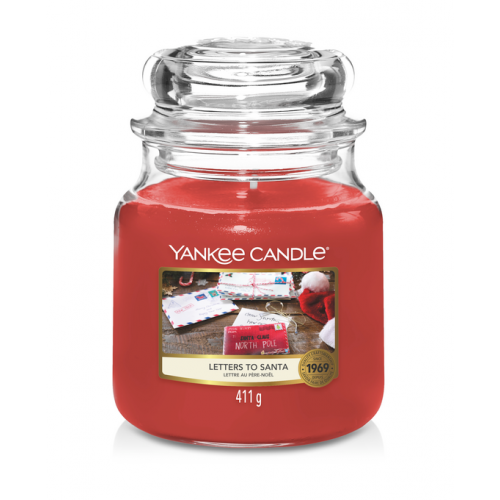 Yankee Candle Letters to Santa Medium Geurkaars