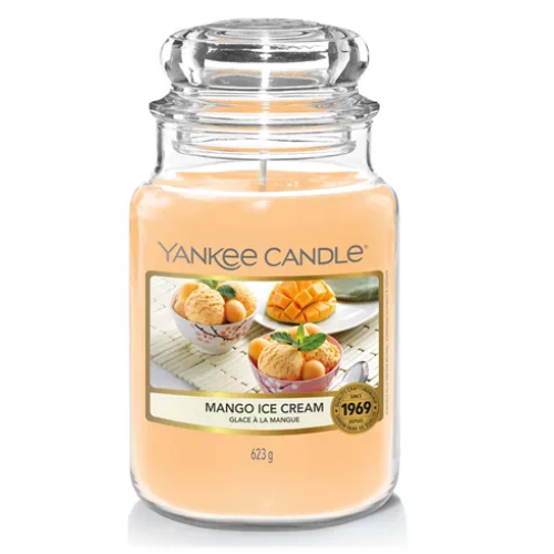 Yankee Candle Mango Ice Cream Large Jar