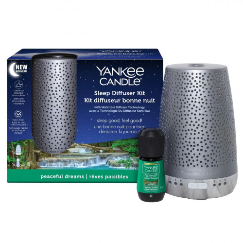 YC Sleep Diffuser Silver Starter Kit Peaceful Dreams