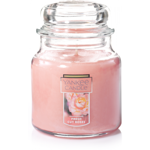 Yankee Candle Fresh Cut Roses Medium Jar Yankee Candle Fresh Cut Roses Medium Jar