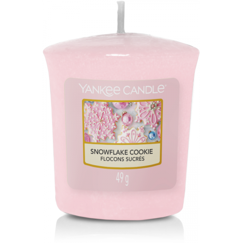 Yankee Candle Snowflake Cookie Votive