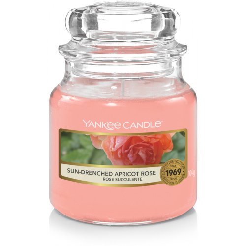 Yankee Candle Sun-Drenched Apricot Rose Kleine Geurkaars
