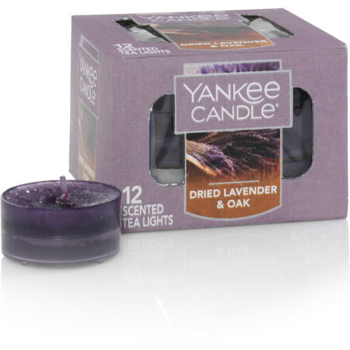 Yankee Candle Dried Lavender & Oak Tea Lights (12)