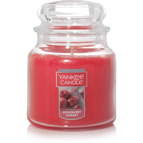 Yankee Candle Roseberry Sorbet Medium Geurkaars