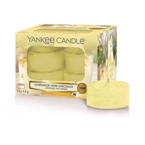 Yankee Candle Homemade Herb Lemonade Tea Lights 12 st
