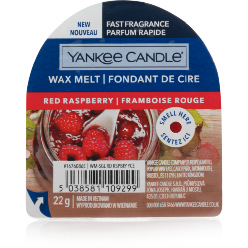 Yankee Candle Red Raspberry New Wax Melt